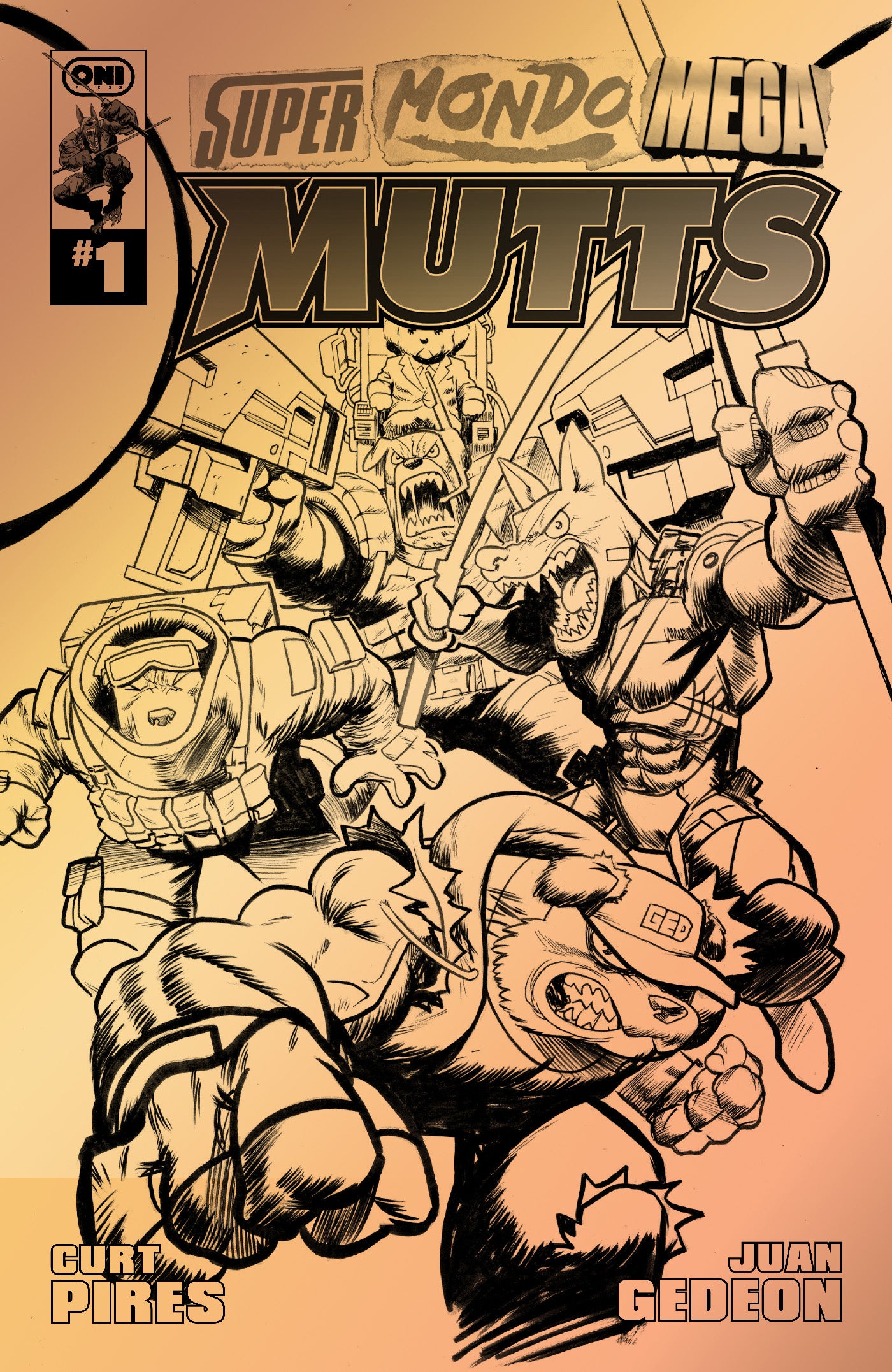 Super Mondo Mega Mutts #1 (SDCC Exclusive)