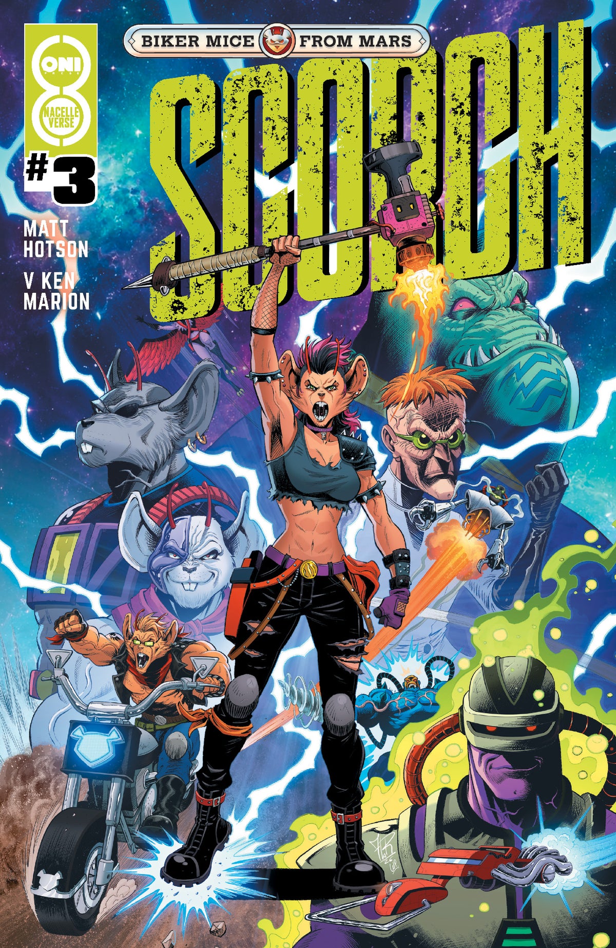 Biker Mice from Mars: Scorch #3