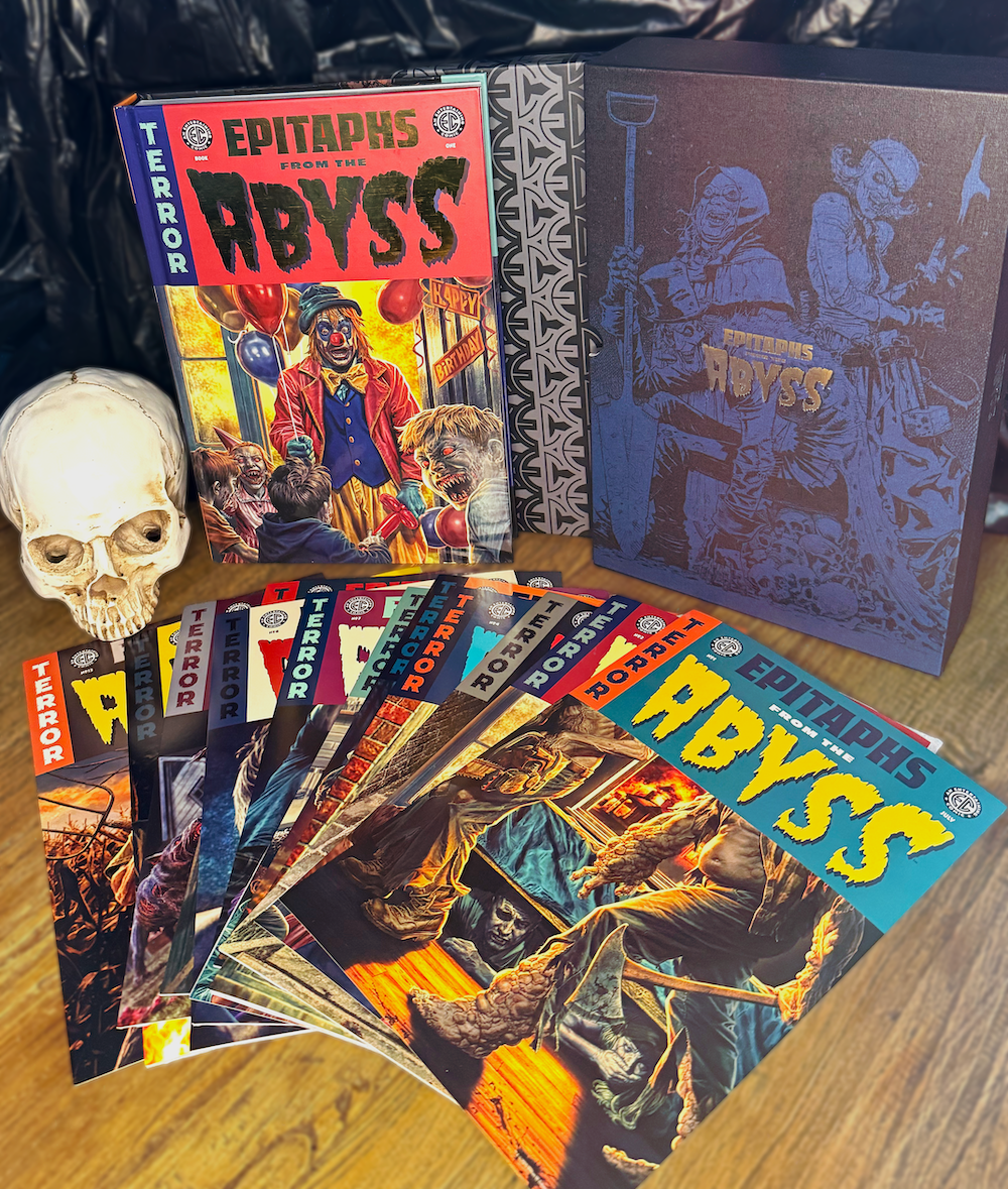 EC Epitaphs from the Abyss: Book One Library Edition HC Limited Slipcase & Portfolio