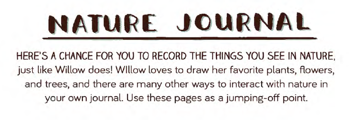 Pilu of the Woods Printable Nature Journal